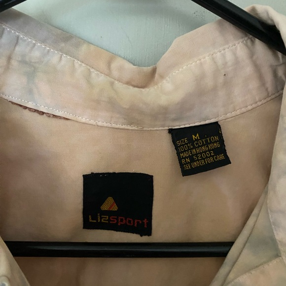 Vintage hand dyed button up - Picture 3 of 5